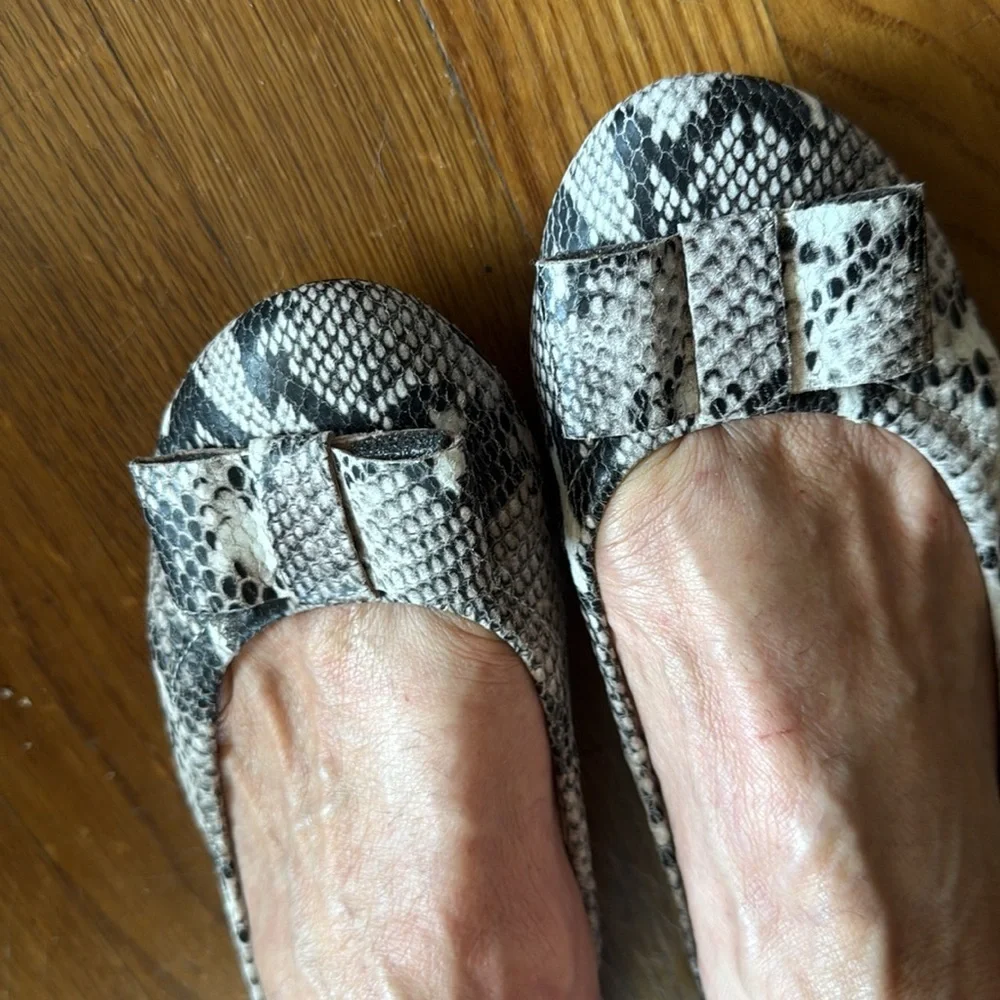 ELORIE ladies, snake skin pattern, ballet flex size 9, very good condition - Picture 9 of 11